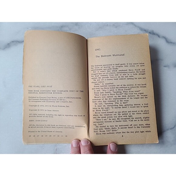 The Stars, Like Dust By Isaac Asimov Paperback - Picture 4 of 10